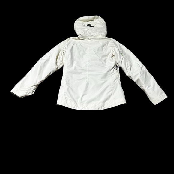 Patagonia Women’s Primo Down GORE-TEX Jacket White Green Lining Waterproof Ski M - Picture 7 of 10
